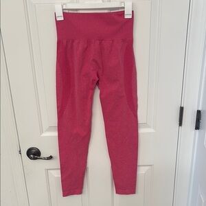 NWOT NVGTN Solid Seamless Pants High-Rise Compression Contour Leggings in Pink